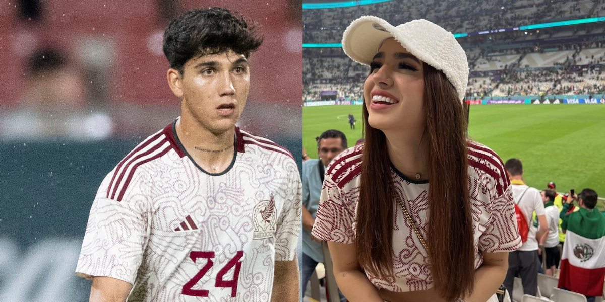 ¿Domelipa es novia de Kevin Álvarez, el jugador más guapo del Tri en Qatar 2022?