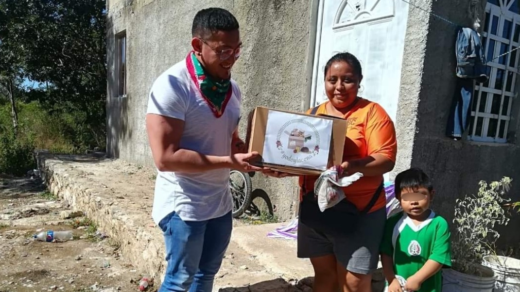 Es la quinta ocasión que se lleva a cabo este apoyo a las familias del Sur profundo de Mérida