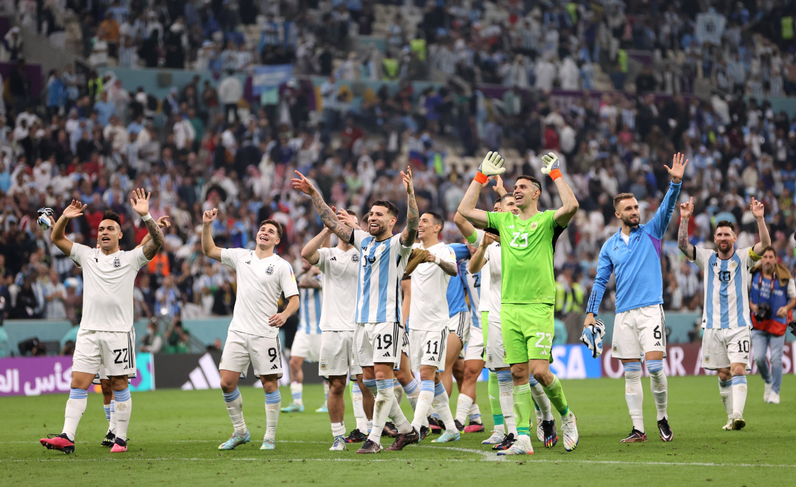 Argentina golea a Croacia y es el primer finalista del Mundial de Qatar 2022