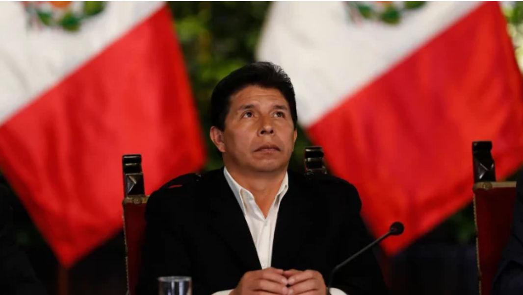Pedro Castillo fue destituido de la presidencia de Perú hace un par de semanas por el Congreso de aquél país