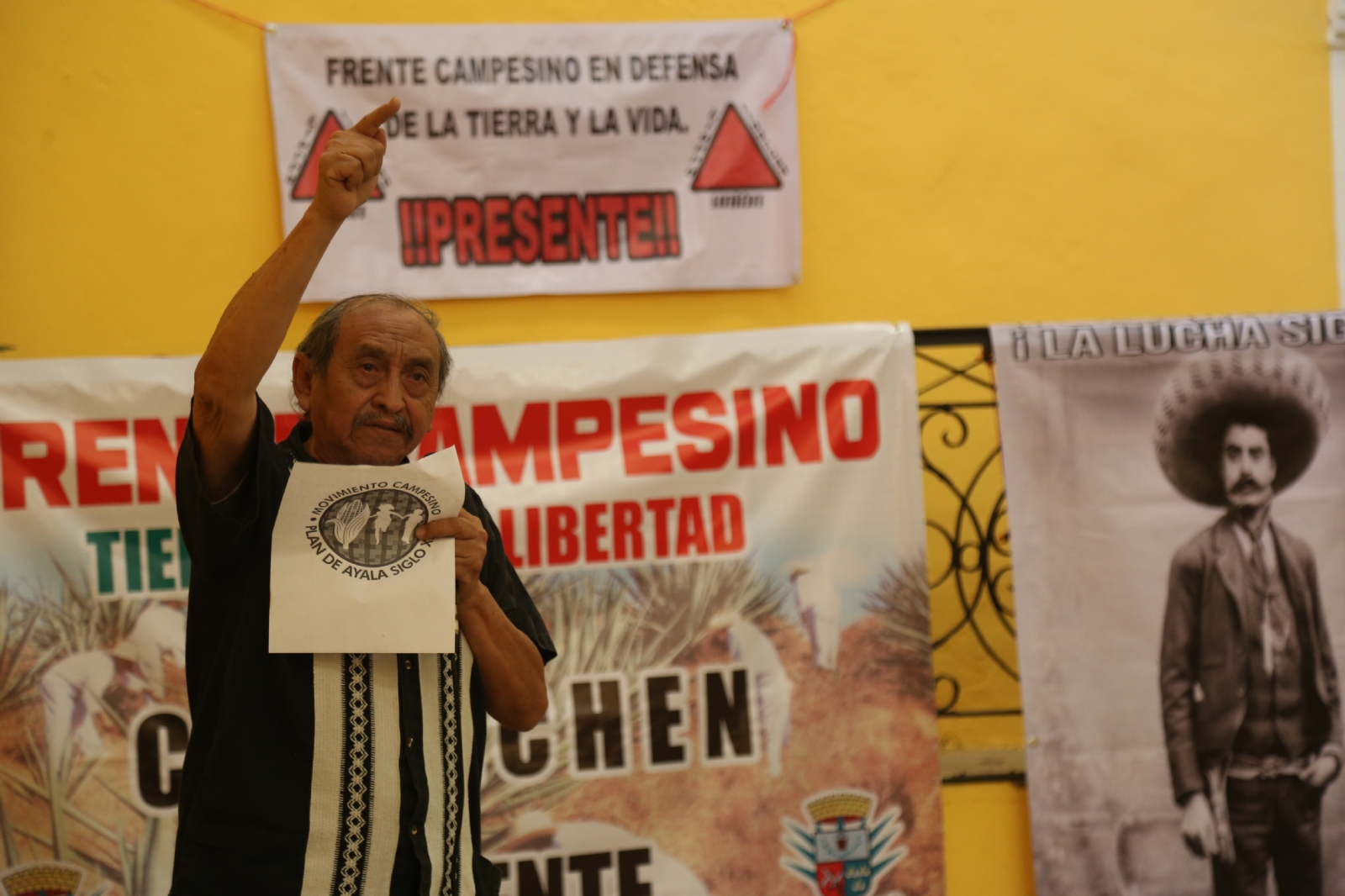 Frente Campesino exige frenar despojo de tierras a ejidatarios de Dzemul y Baca