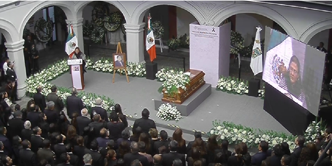 AMLO encabeza homenaje a Miguel Barbosa Huerta, exgobernador de Puebla: EN VIVO