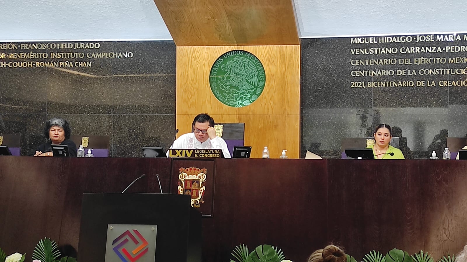 La bancada del PRI cuestionó a Morena en Campeche durante la sesión del Congreso