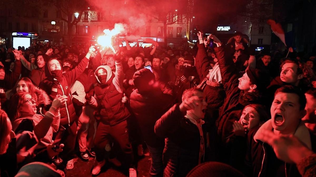 Un muerto y 250 detenidos en Francia tras celebraciones por triunfo en Qatar 2022