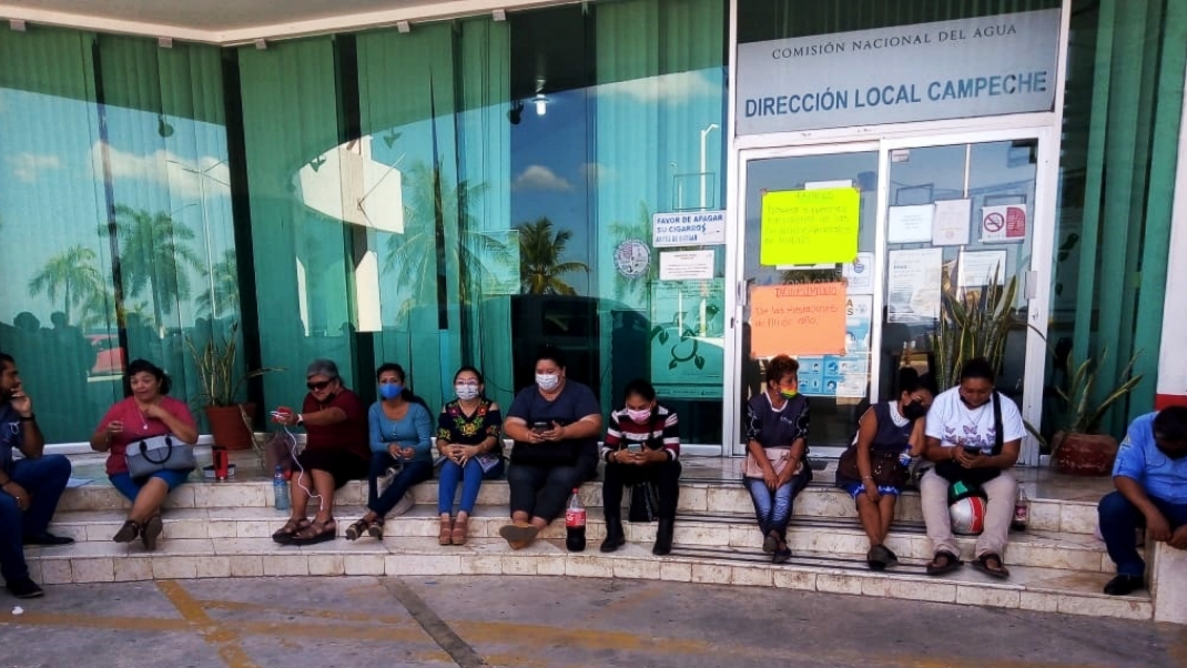 ¿Por qué protestan los sindicalizados de Semarnat en Campeche?