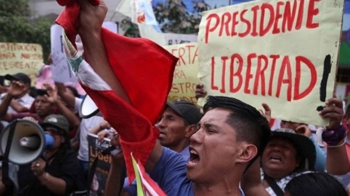 Pedro Castillo fue detenido por la Policía de Lima cuando intentaba huir de Perú