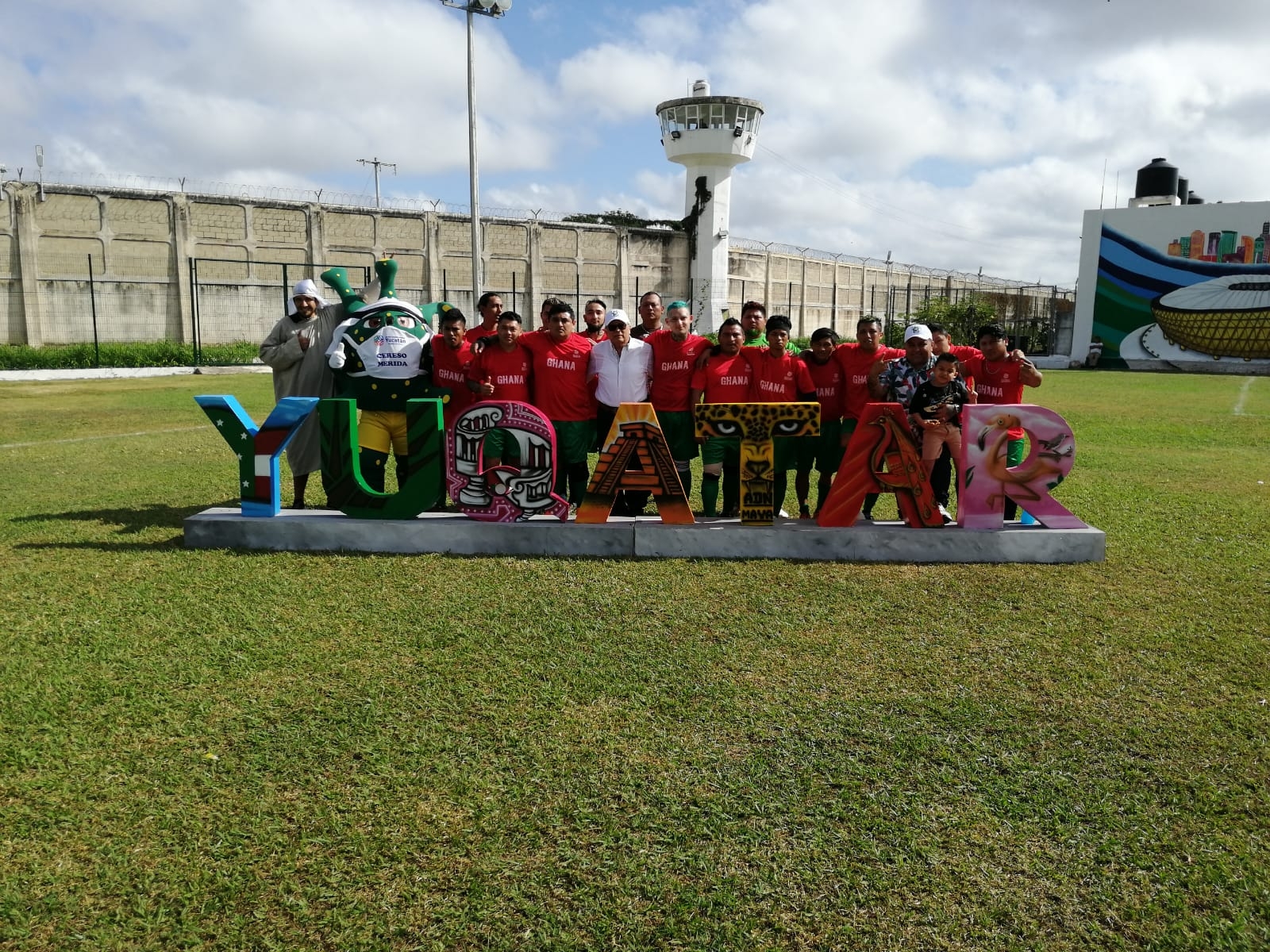 Inicia la final entre Ghana vs Inglaterra en el Mundialito del Cereso de Yucatán: EN VIVO
