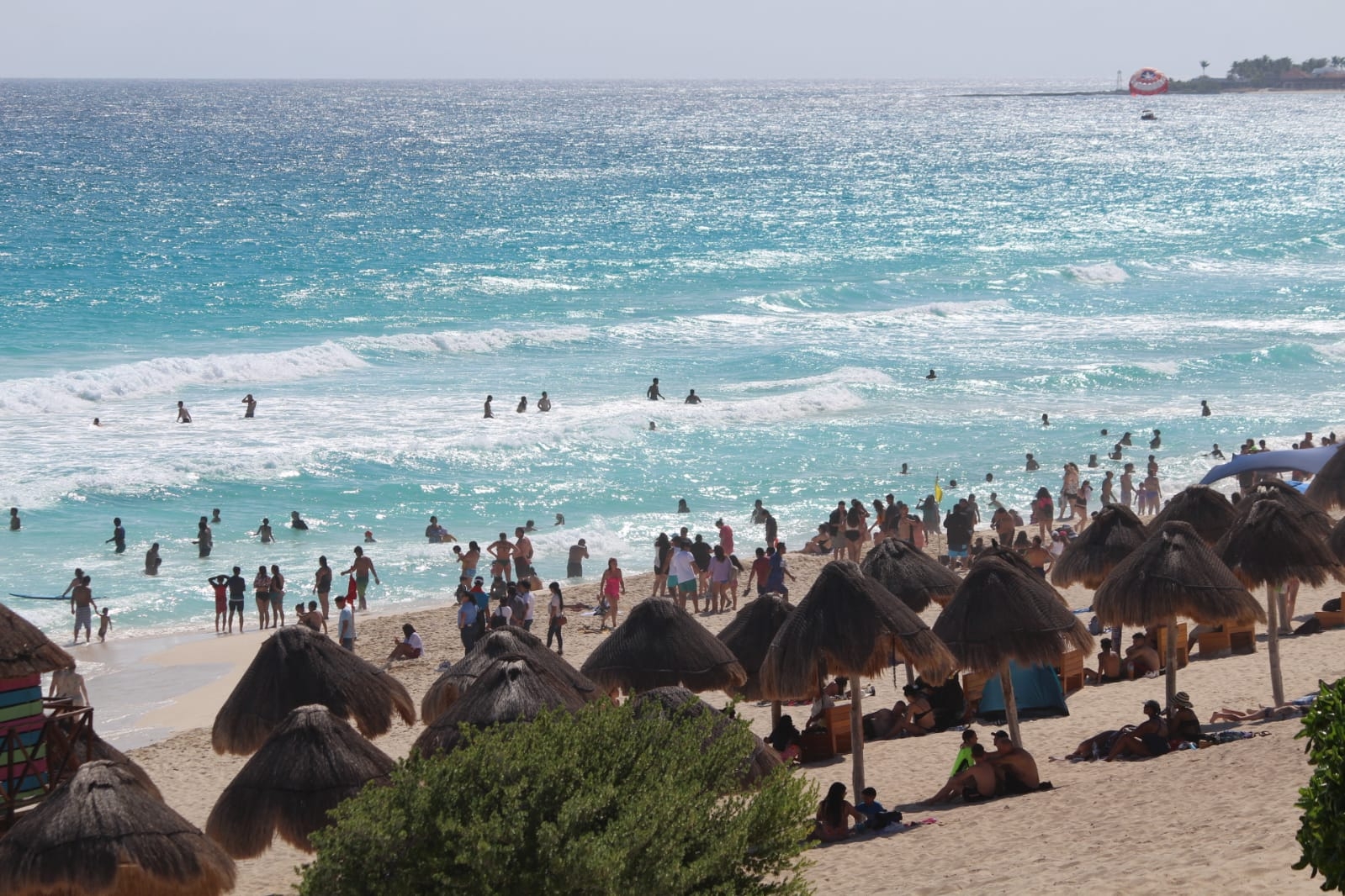 Así se ven las playas de Cancún este viernes Día de la Candelaria: EN VIVO