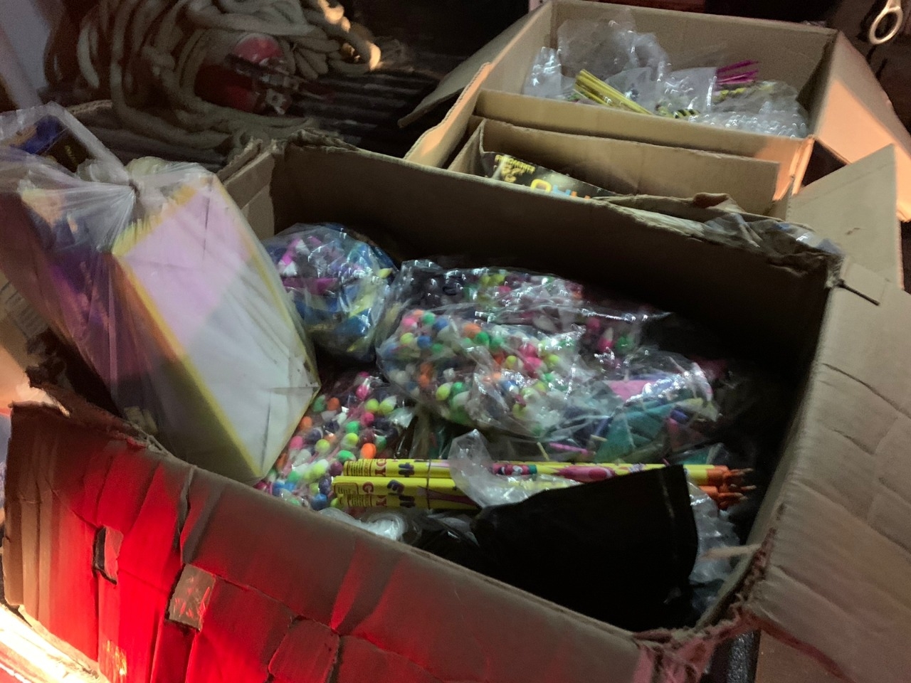 Protección Civil decomisa 45 kilos de pirotecnia en Campeche