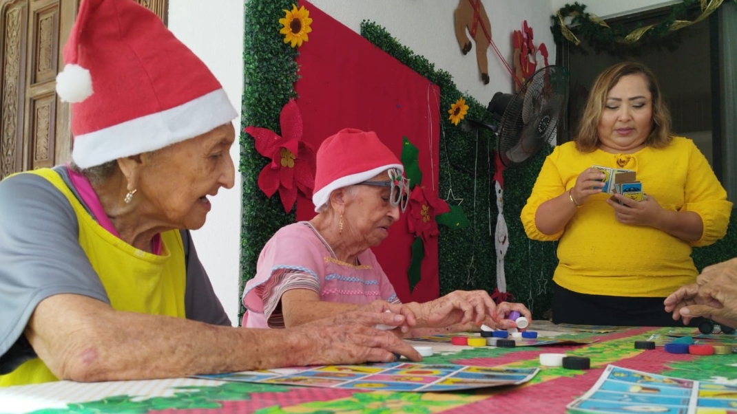 Mérida: 90% de los abuelitos que viven en un asilo pasarán la Navidad en el lugar