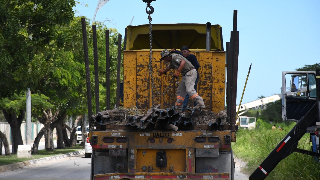 AMLO adelanta supervisión de trabajos del Tren Maya en Campeche