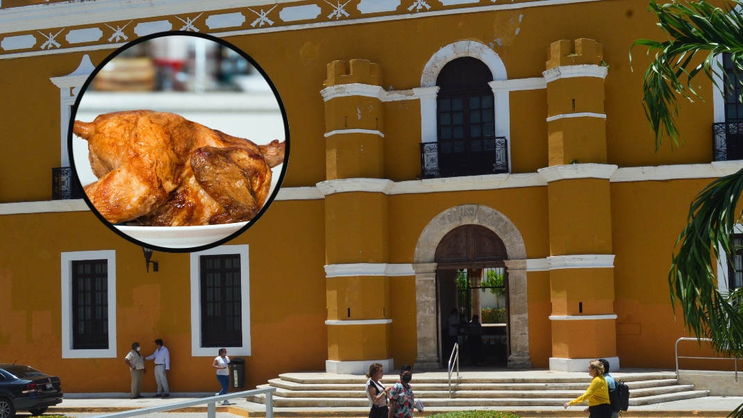 Ayuntamiento de Campeche da "palomitas" en lugar de pavos; trabajadores se quejan