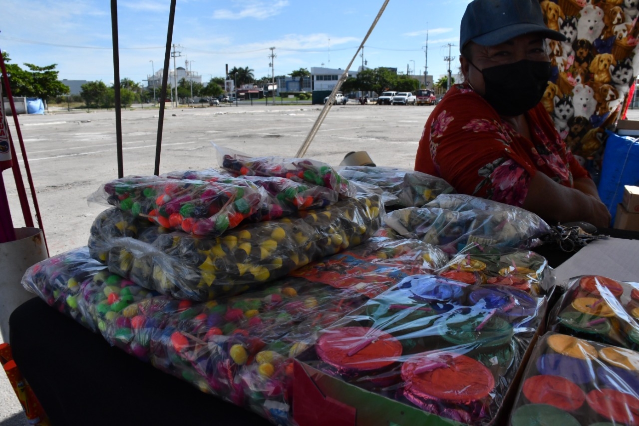 Decomisan 80 kilos de pirotecnia en operativos por venta ilegal en Campeche: Protección Civil
