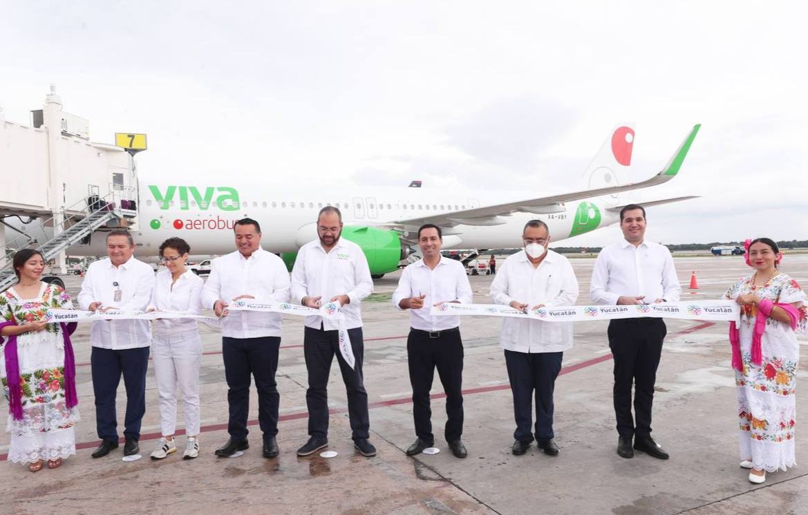 Yucatán registra 3 millones de pasajeros del Aeropuerto de Mérida, cifra histórica