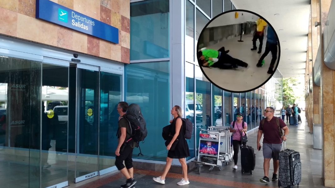 Surge 'Lady aeropuerto' en Cancún; mujer quería viajar ebria y agrede a personal
