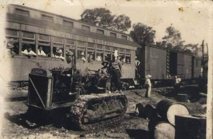 La llegada del ferrocarril a Escárcega fue importante para el desarrollo de la comunidad