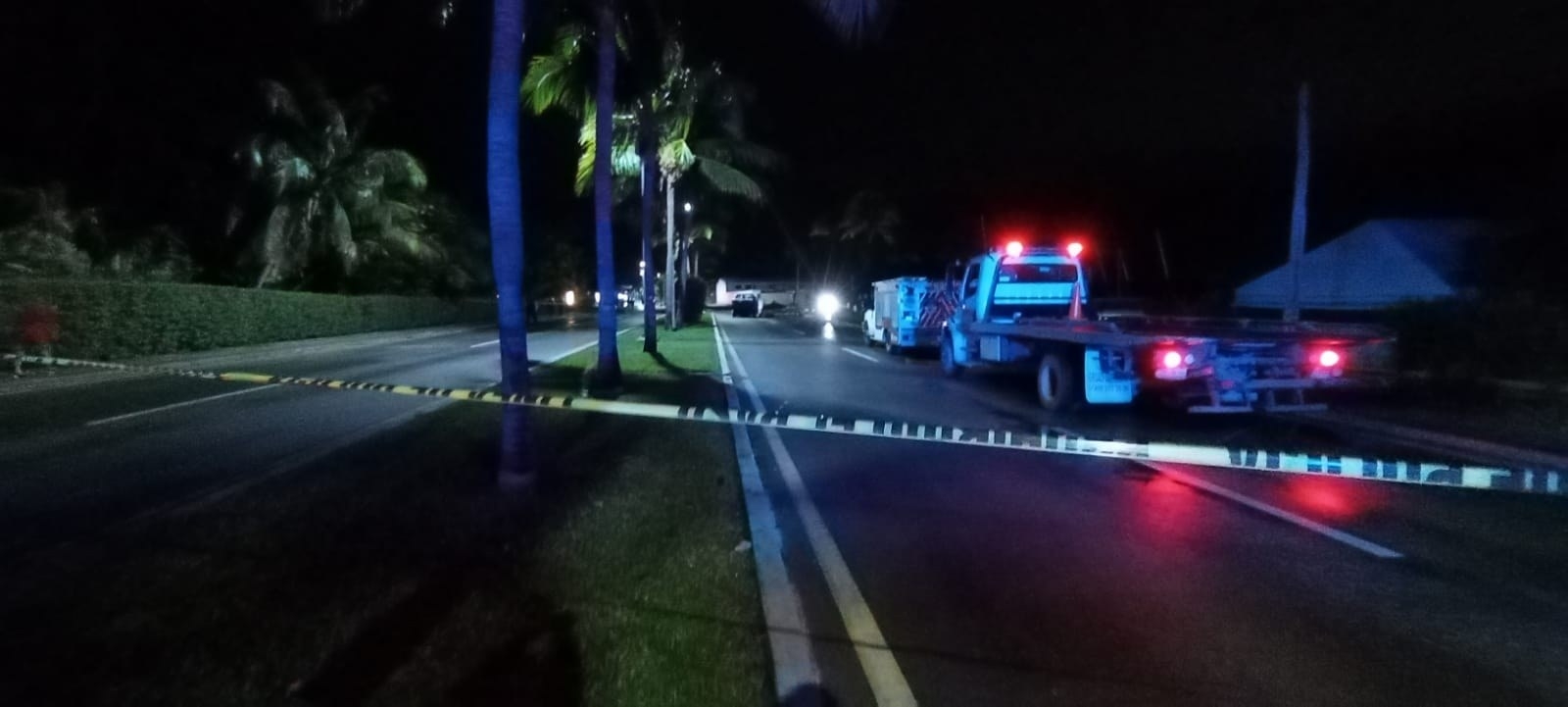 Sin identificar, las tres personas muertas en el choque de la Zona Hotelera en Cancún