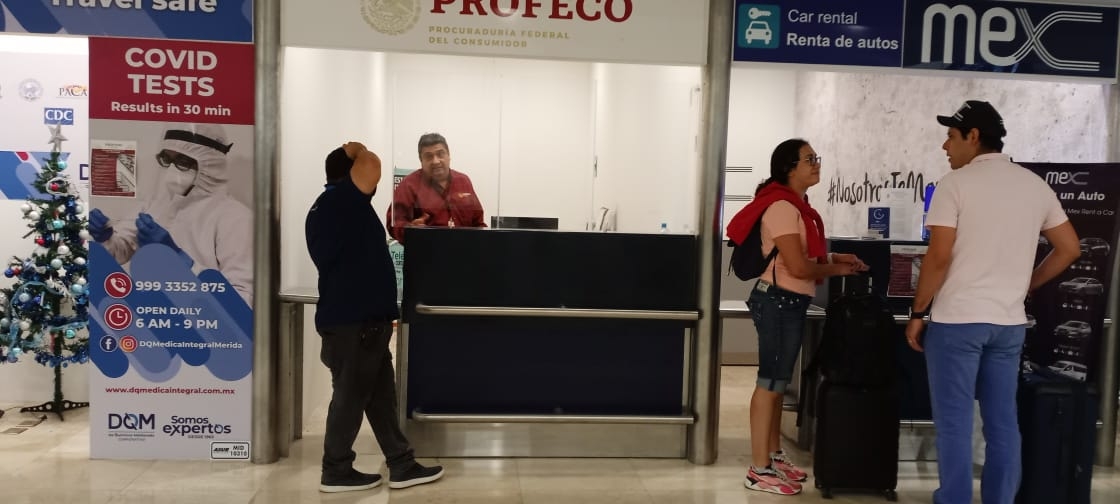 Denuncian a segunda agencia de autos 'fantasma' en el aeropuerto de Mérida