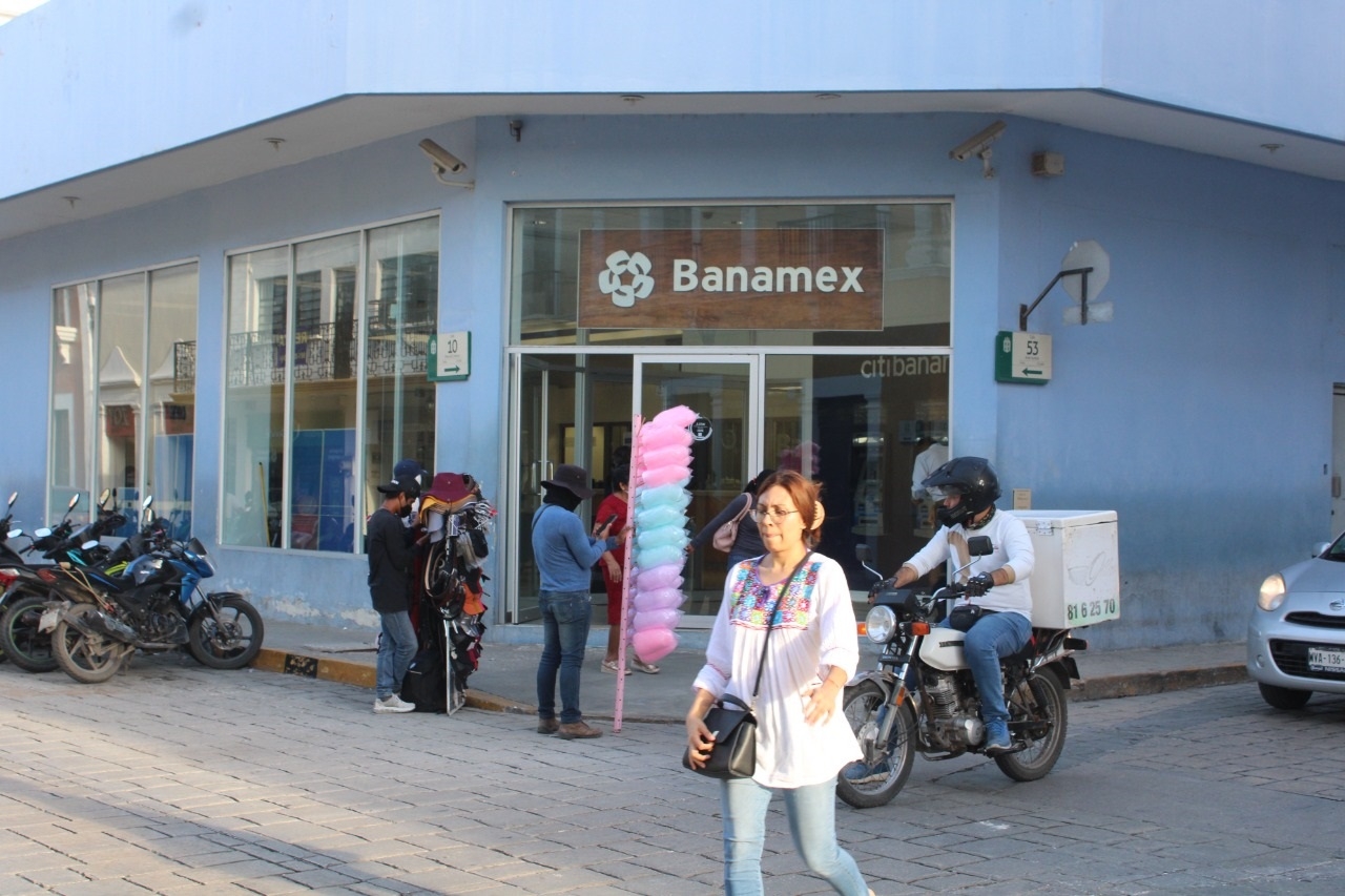 Campeche tiene menos sucursales bancarias