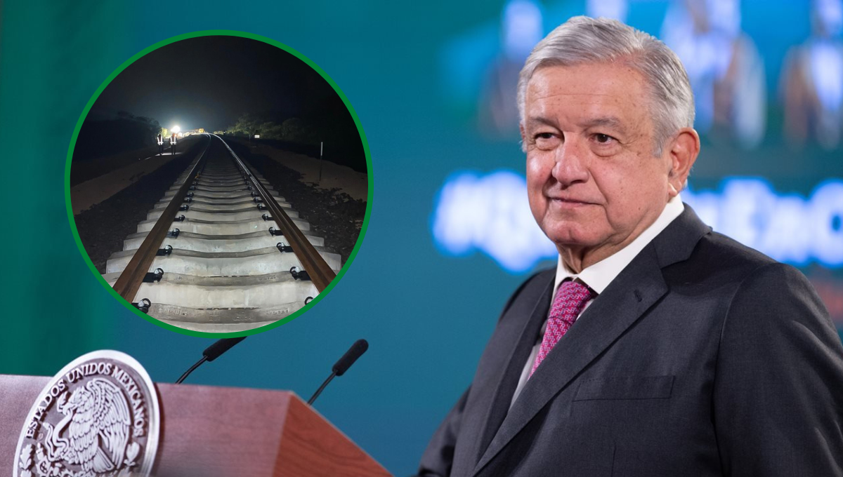 El presidente aseguró que para el 223 será inaugurado el proyecto del Tren Maya