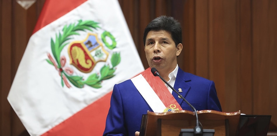 Juez embarga bienes de Pedro Castillo y exprimer ministro de Perú