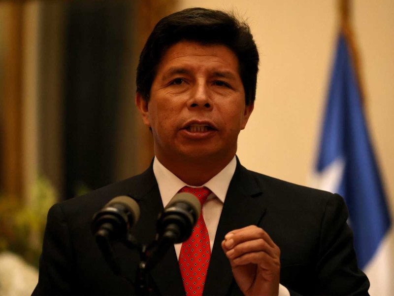 Un juzgado supremo de Perú dictó siete días de prisión preventiva para el destituido presidente Pedro Castillo