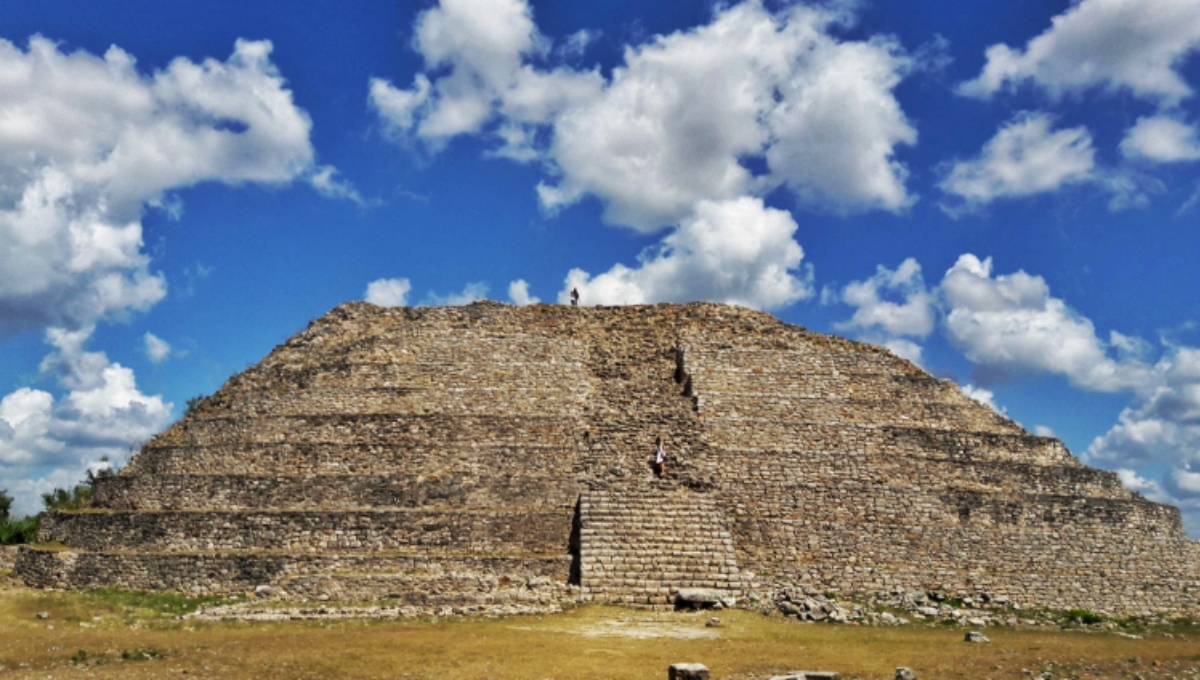 Esta es la tercera pirámide más grande de México que se encuentra en Yucatán