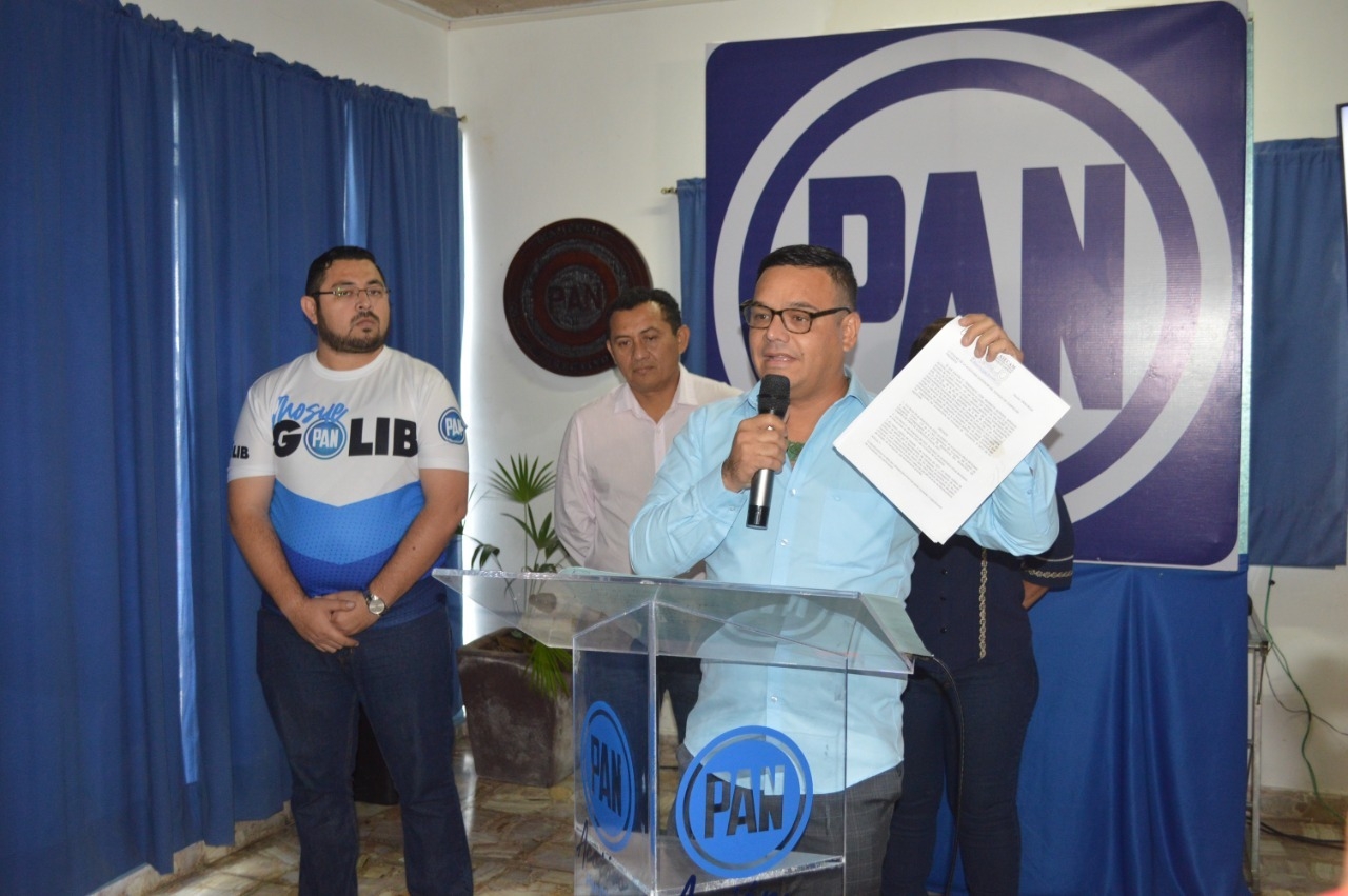 Denuncia el PAN al Ayuntamiento de Campeche por presunto desvío de recursos