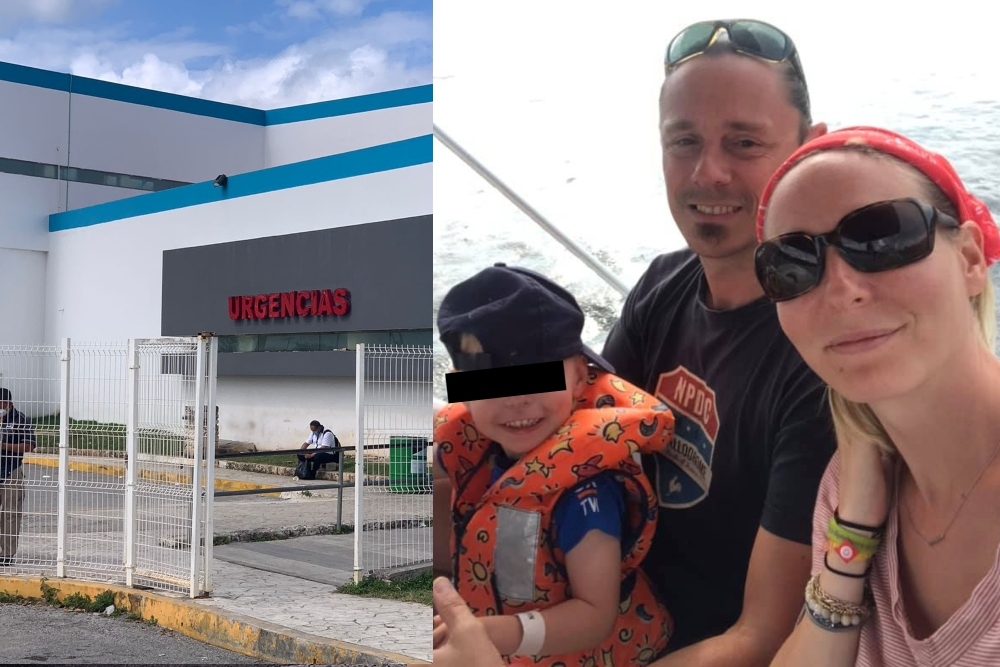 Trasladan al niño francés a un hospital privado en Cancún tras volcadura del ADO: VIDEO