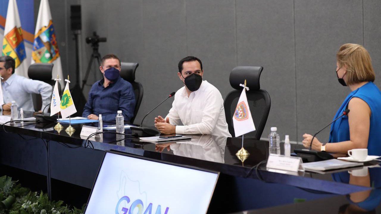 Los gobernadores del PAN se reunieron en la capital de Yucatán, para realizar intercambio de propuestas en la asamblea del GOAN