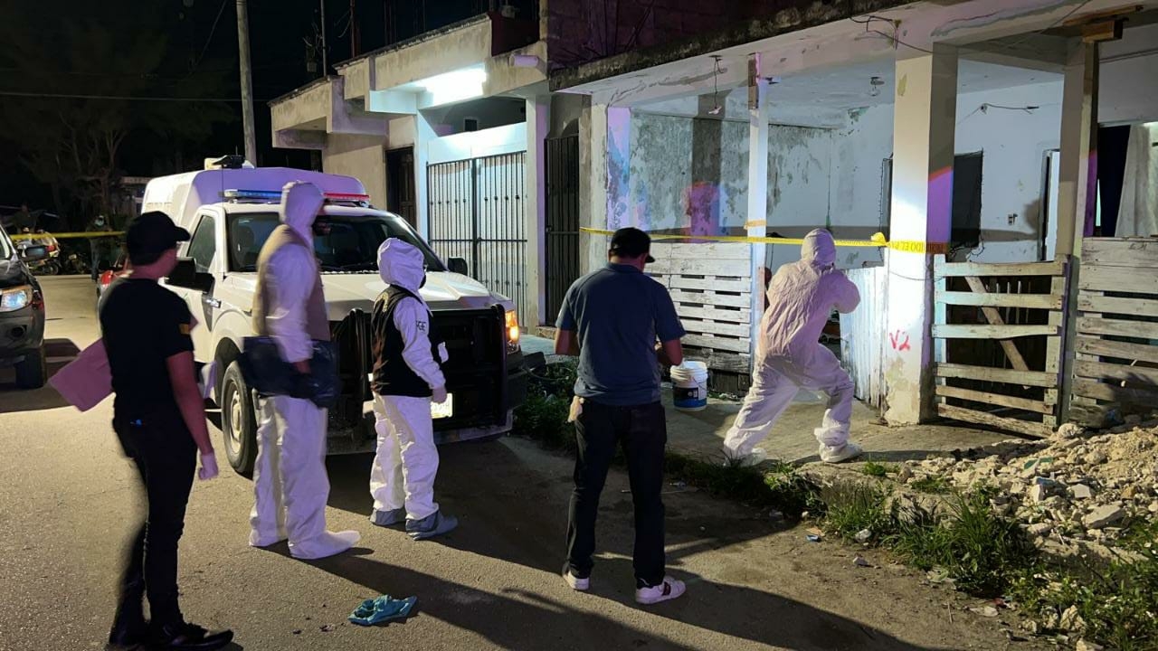 Hallan restos humanos en una cubeta en Cozumel; podrían corresponder a Leydi Noemí
