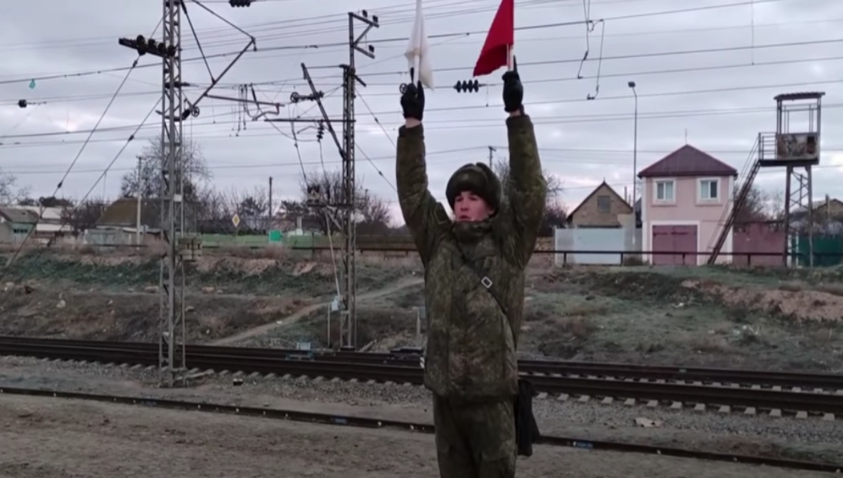 Difunden video de retirada de tropas rusas en la frontera con Ucrania