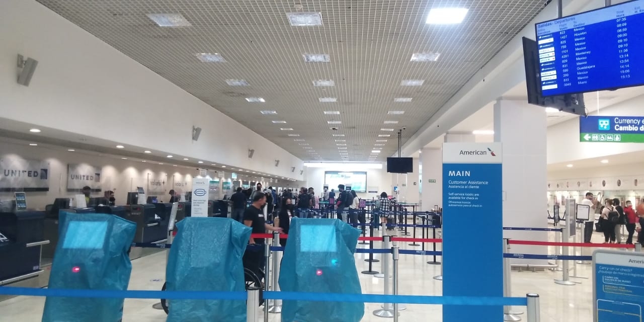 Aeropuerto de Mérida programa 16 vuelos de salida para este 19 de febrero