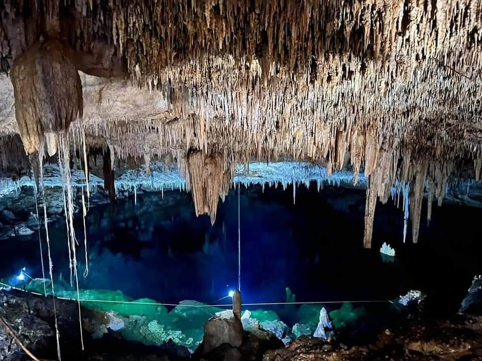 Este es el cenote oscuro de Tizimín, el tesoro de aguas cristalinas en Yucatán