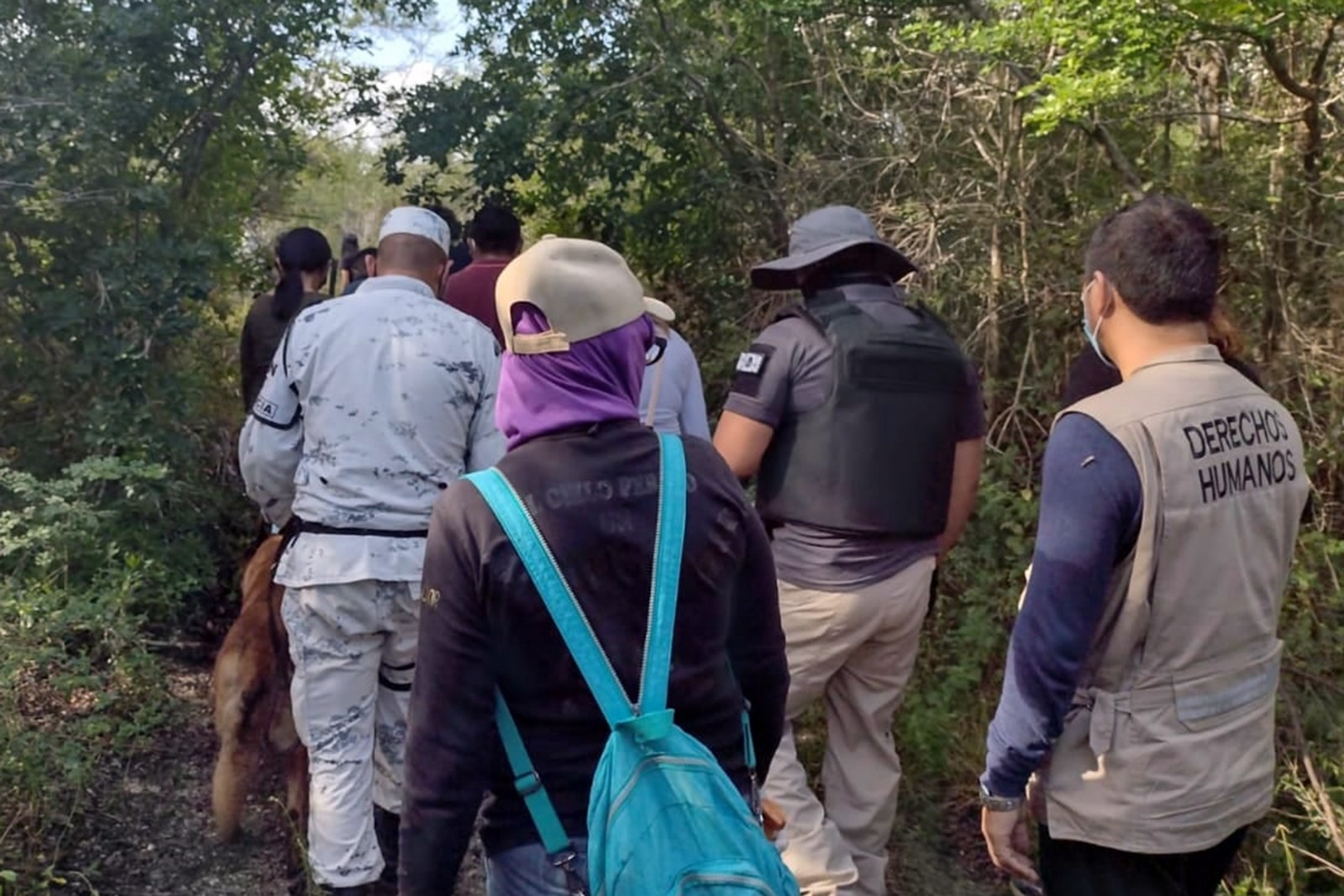 El colectivo de búsqueda señaló que los trabajos de campo de la FGE Quintana Roo se hacen sin planeación