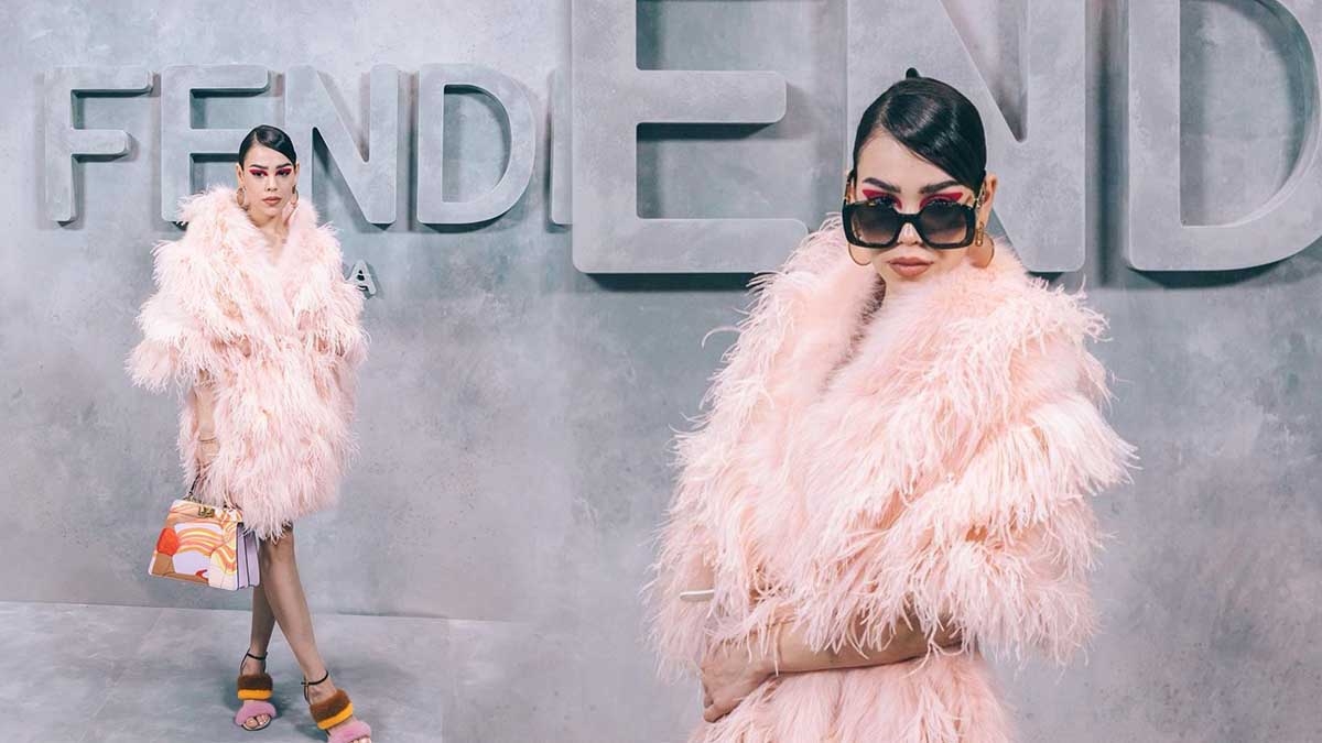 Danna Paola impacta en la Milan Fashion Week; así lució la cantante