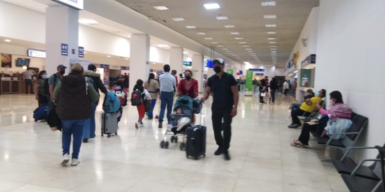 Aeropuerto de Mérida programa ocho vuelos de salida a la CDMX
