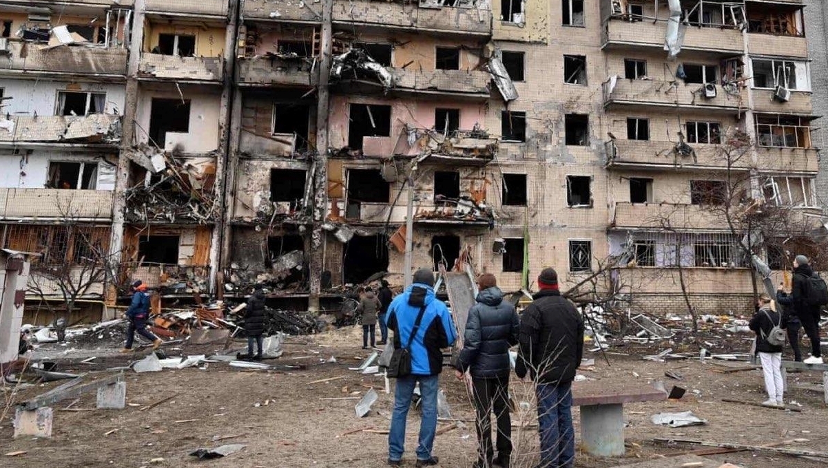 La zona ha sido afectada por bombardeos rusos