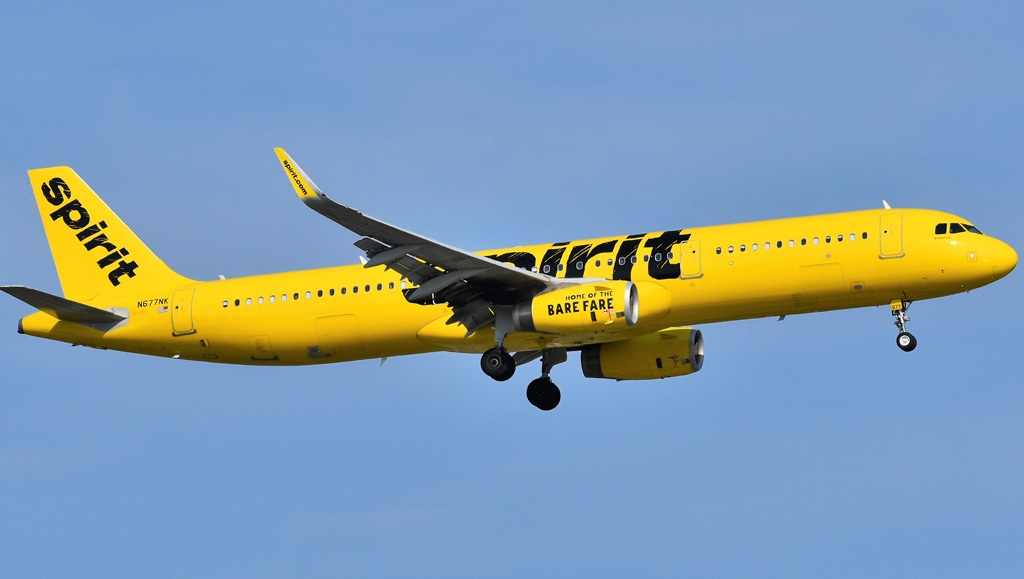Spirit Airlines cancela dos vuelos a EU en el aeropuerto de Cancún