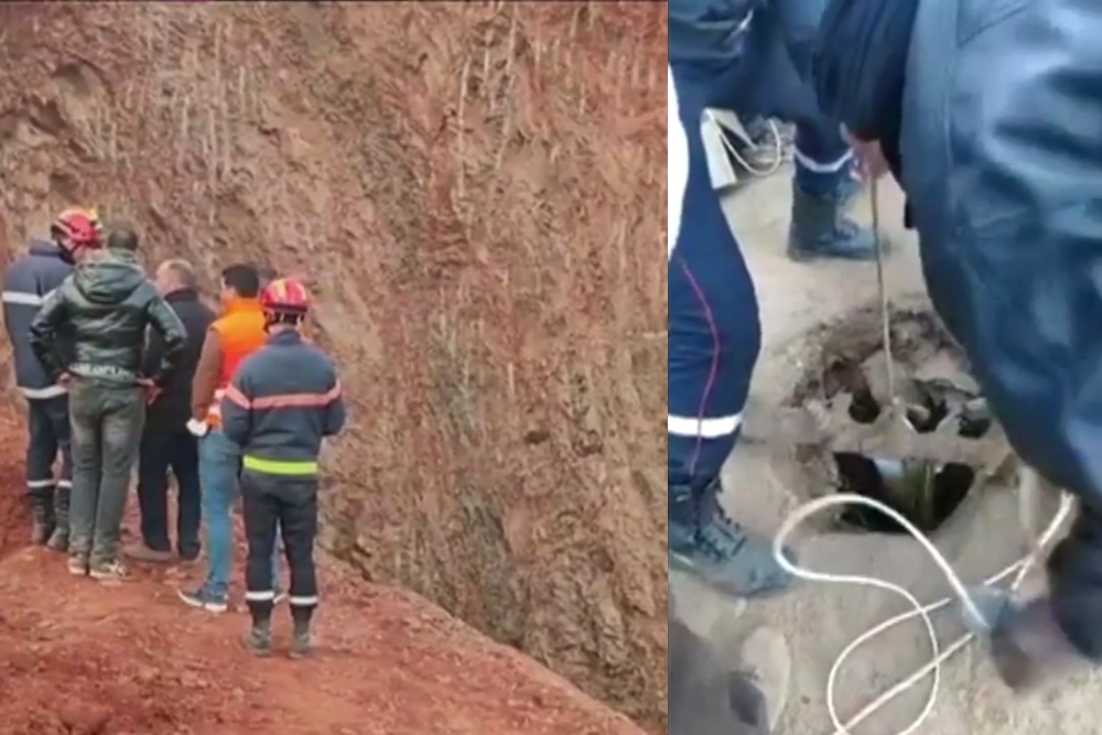 Rescatistas esperan salvar con vida a Rayan, niño que cayó en un pozo en Marruecos