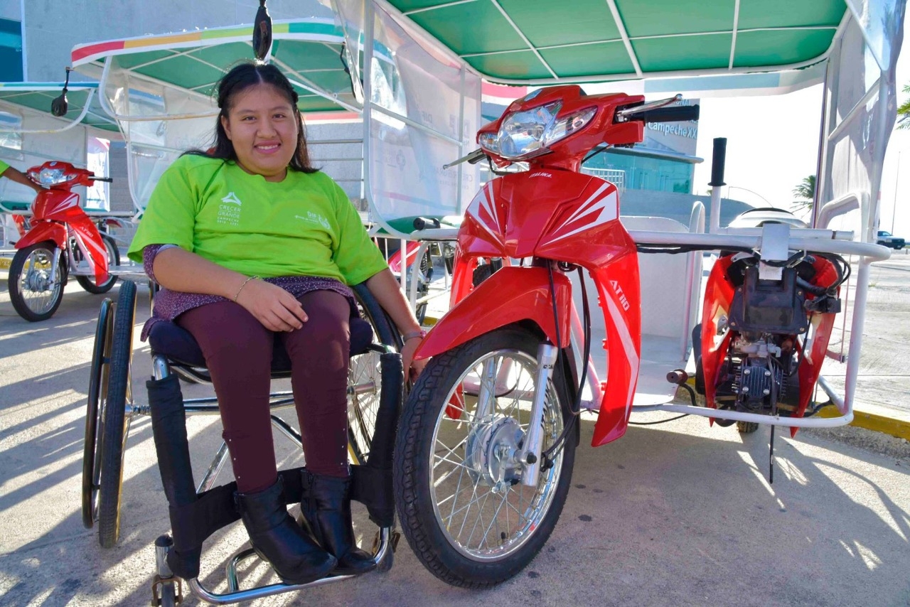 Campeche: Layda Sansores advierte cero tolerancia a motociclistas con discapacidad