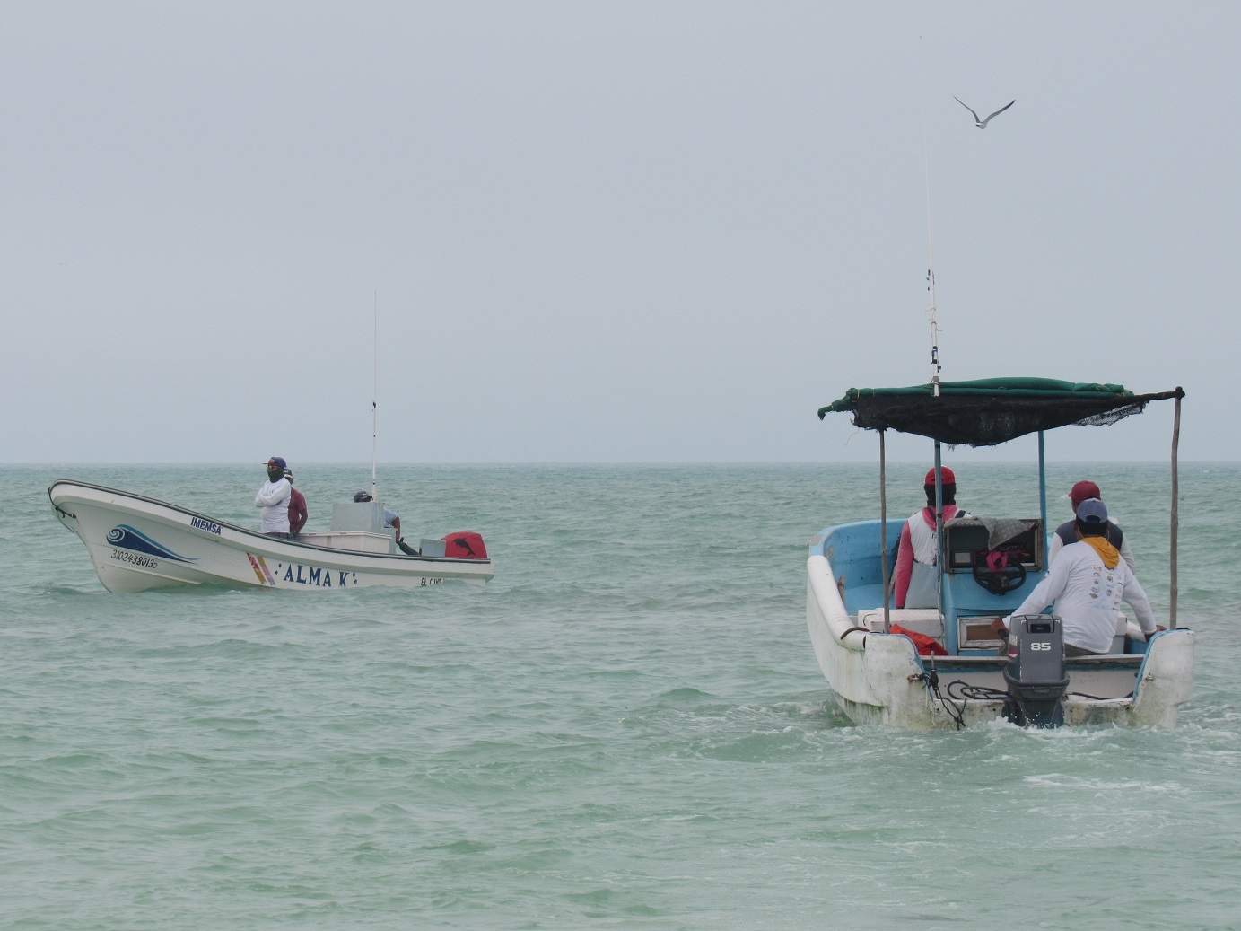 'Nortes', un problema constante para pescadores del Oriente de Yucatán