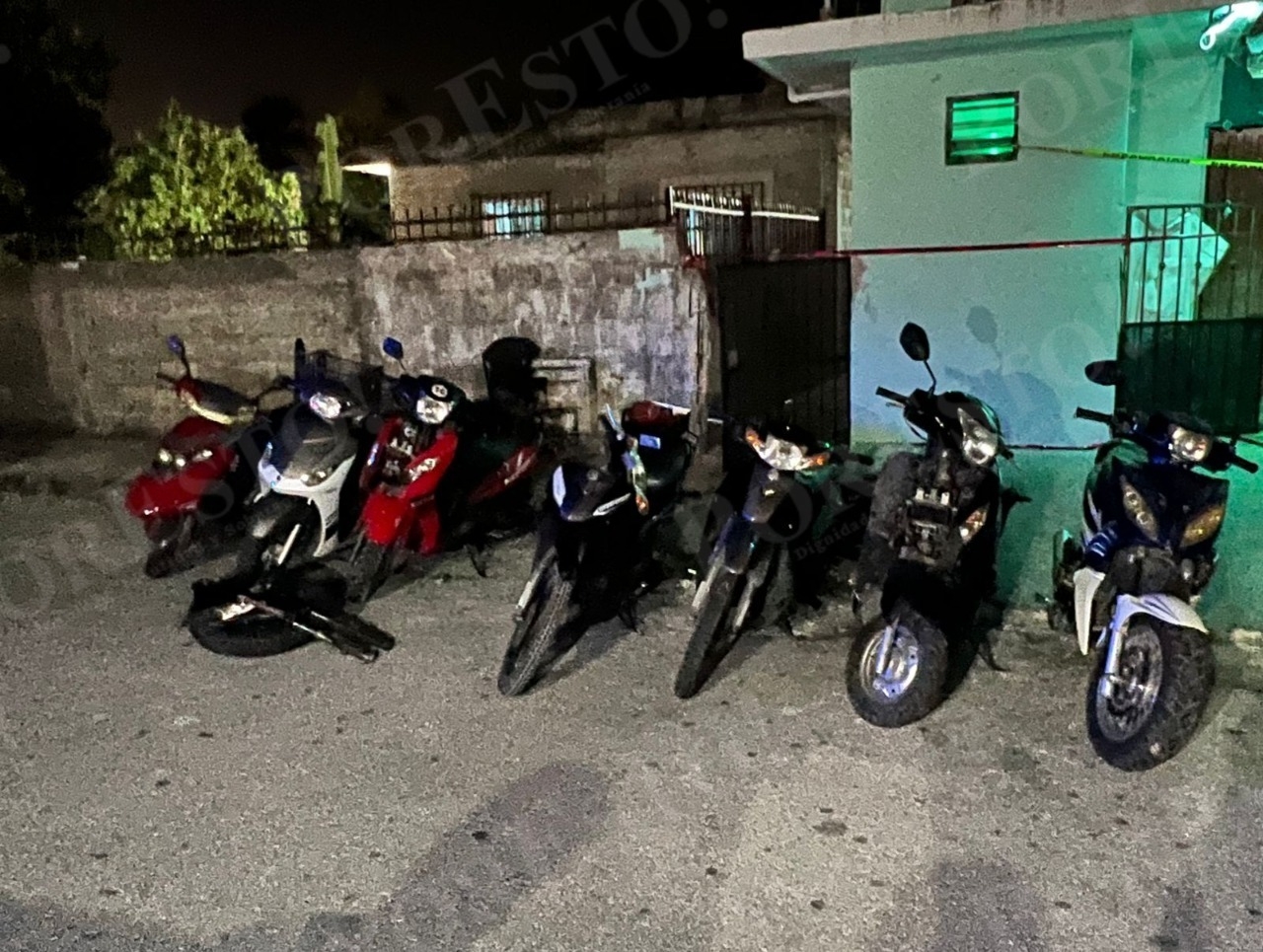 Asegura FGE de Quintana Roo motocicletas robadas tras cateo en Cozumel