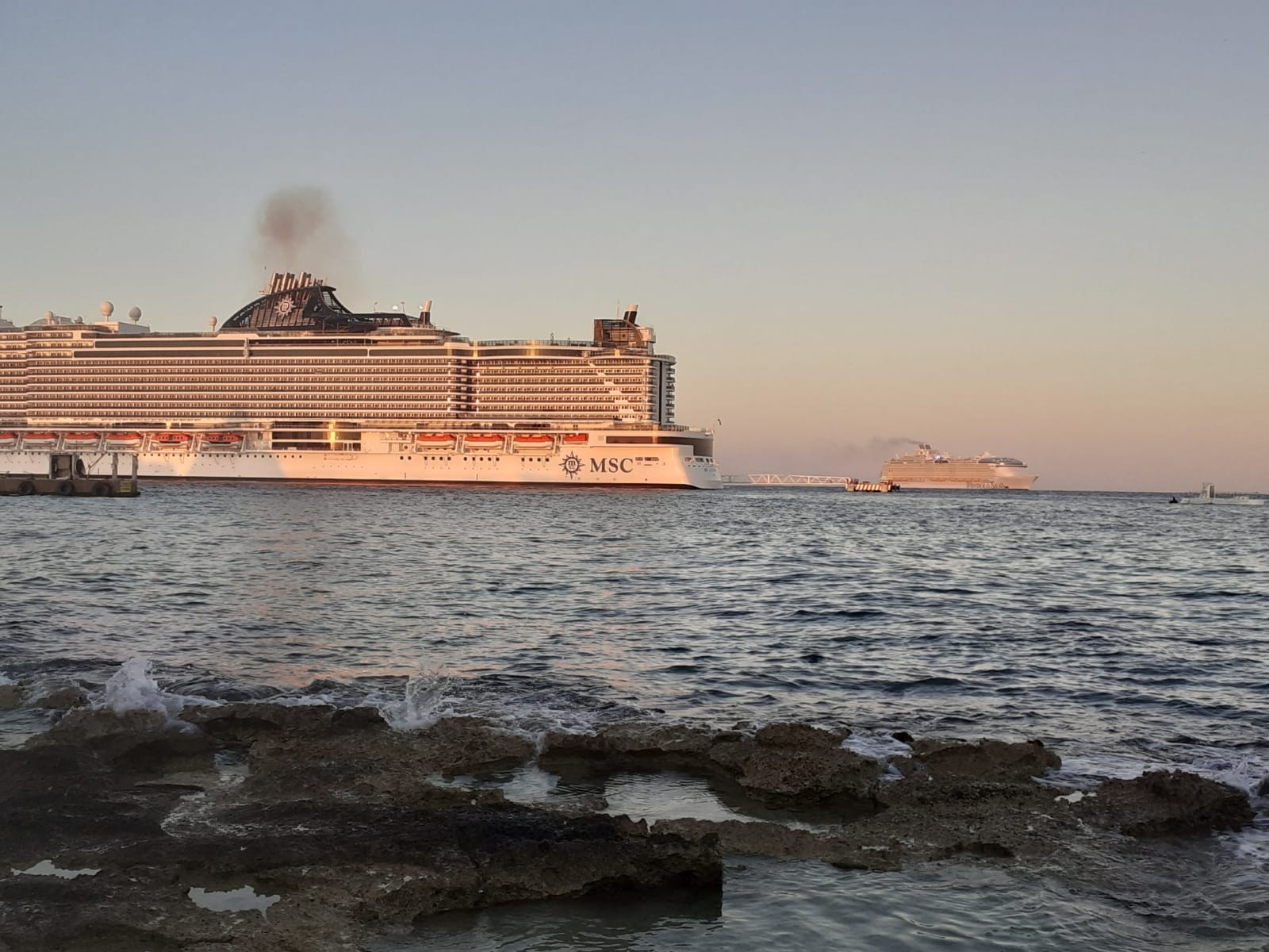 Llega el 'Wonder of the Seas' a Cozumel, el barco más grande del mundo: VIDEO