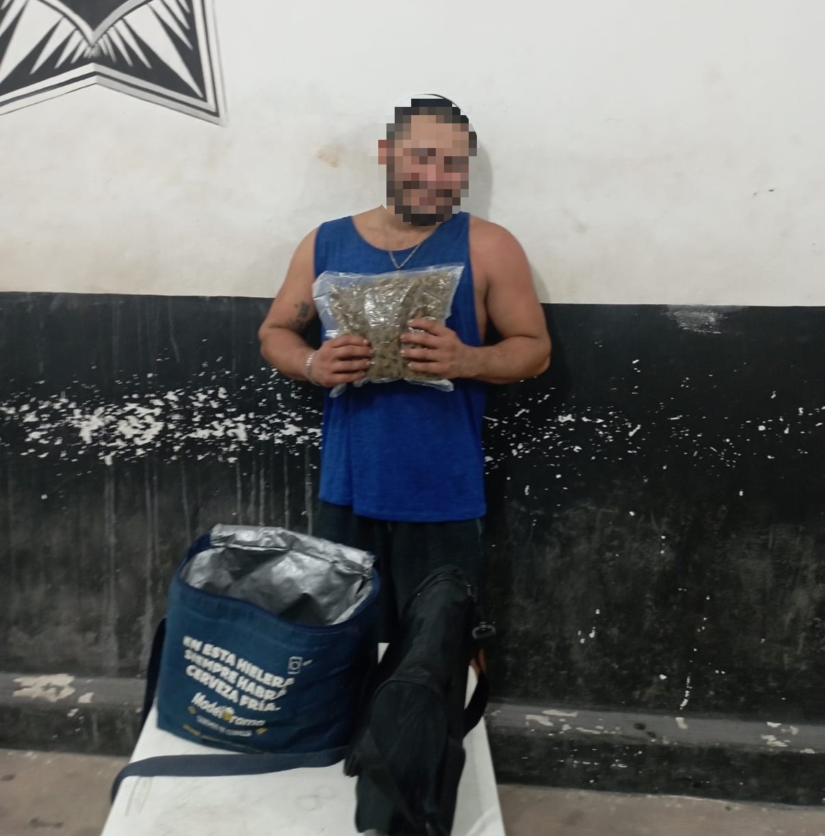 Detienen a hombre con 130 sobres con drogas en Tizimín