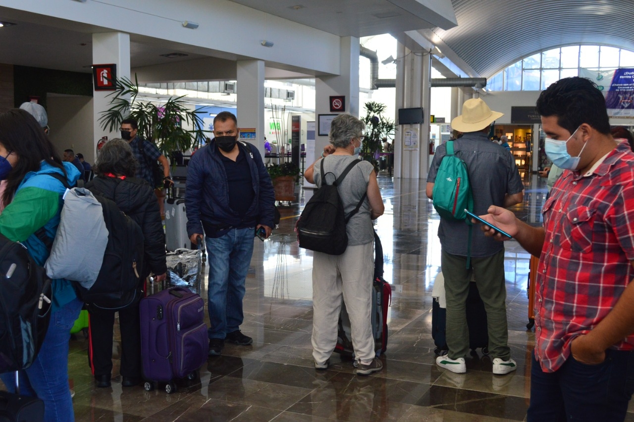 Cae el número de viajeros en el aeropuerto de Campeche durante el inicio de 2022
