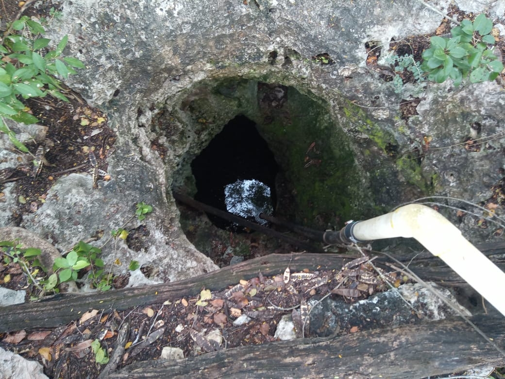 Agua de pozo en Yobaín, imposible de consumir por la contaminación, afirman