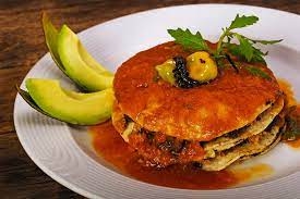 El pan de cazón es una comida tradicional de Campeche