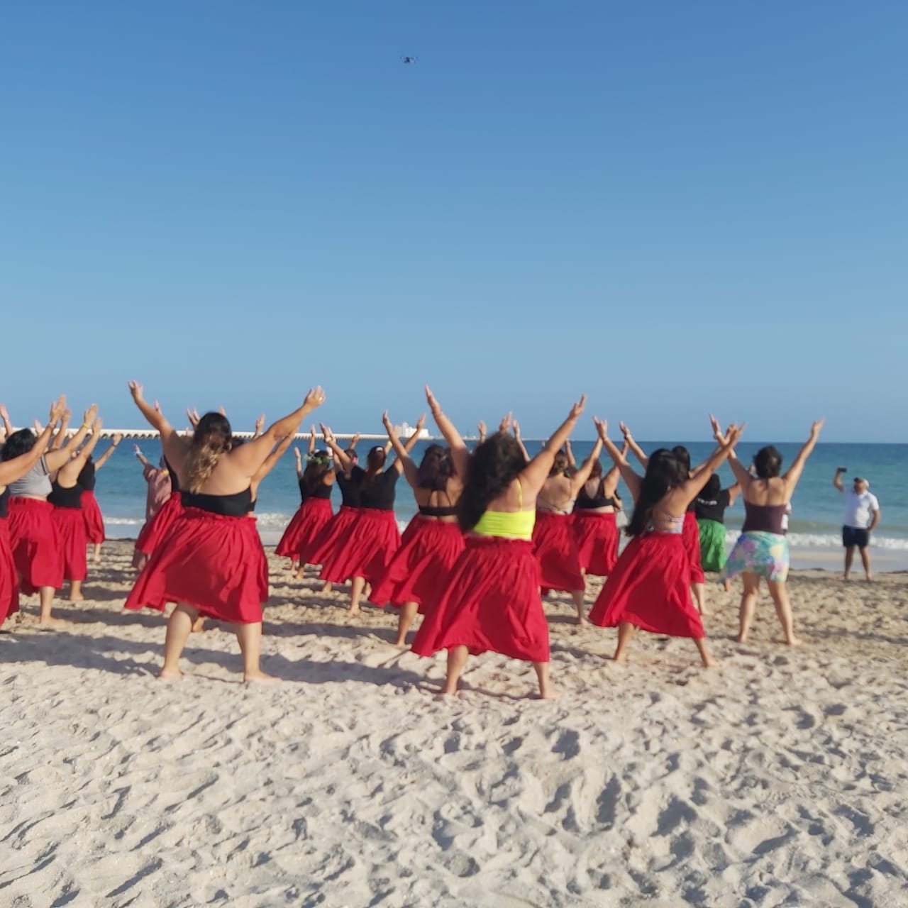 Con ritual, mujeres dan la bienvenida al Sol de la Primavera en Progreso: VIDEO