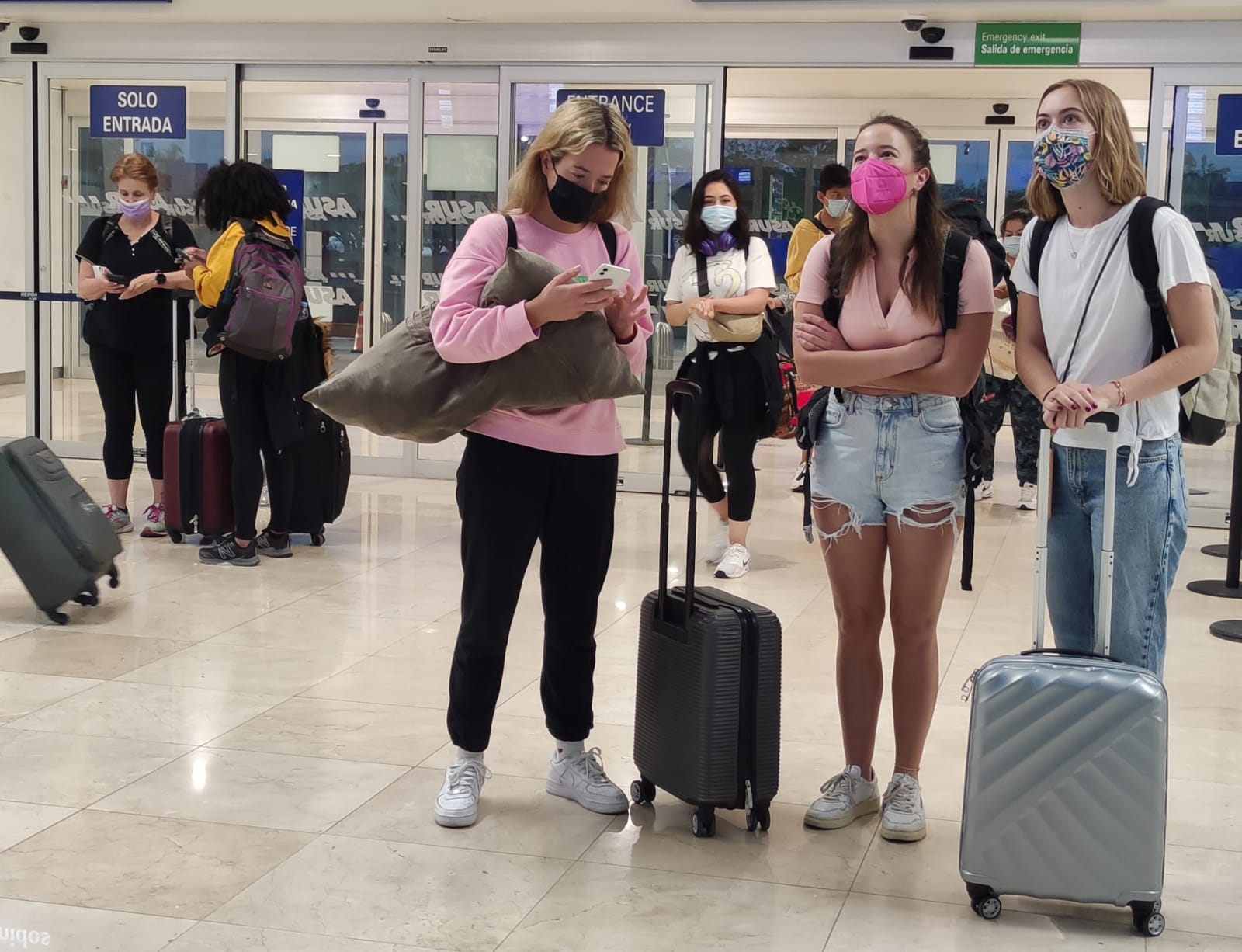En el aeropuerto de Mérida se registran 9 nuevos de llegada para este 21 de marzo, entre ellos, el procedente desde el AIFA